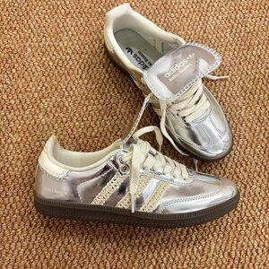 Adidas Samba Wales Bonner Metallic Silver